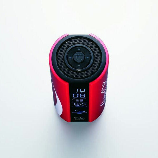 [SEIKO EMBLEM] セイコーエンブレム 目覚まし時計 AC608A ＜ マルチサウンドクロック コカ・コーラ Coca-Cola デジタル 赤 ＞