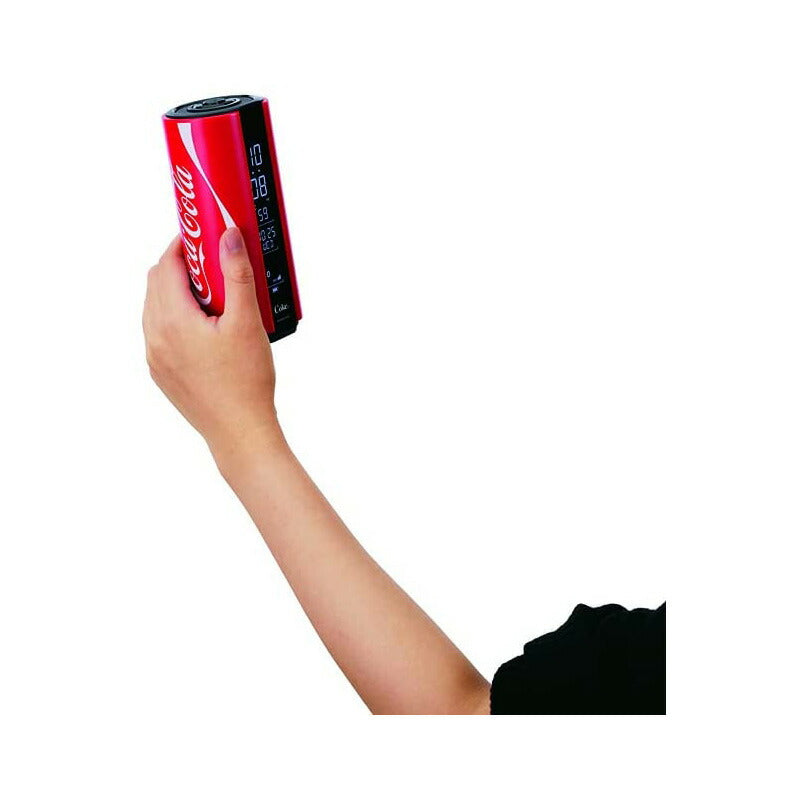 [SEIKO EMBLEM] セイコーエンブレム 目覚まし時計 AC608A ＜ マルチサウンドクロック コカ・コーラ Coca-Cola デジタル 赤 ＞