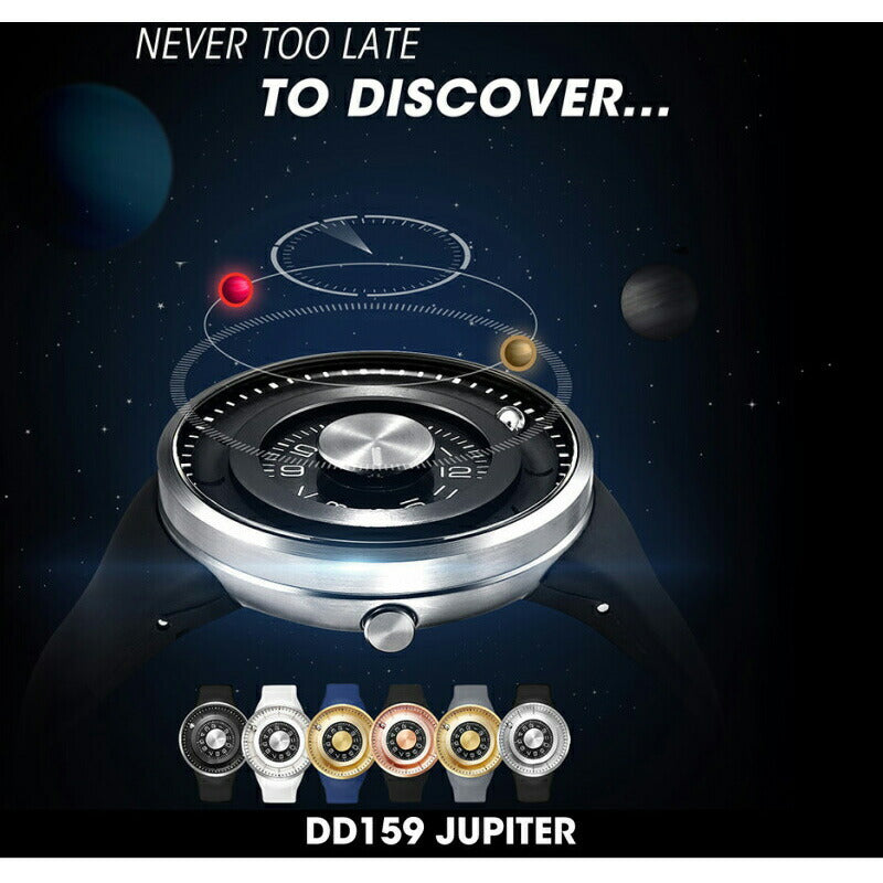 [ODM] オー・ディー・エム 腕時計 JUPITER ジュピター コレクション DD159-01 ＜ ブラック オーディエム ＞