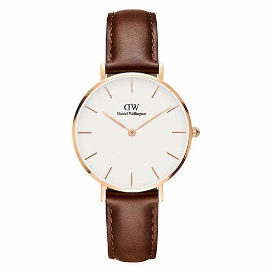 [DANIEL WELLINGTON] ダニエルウェリントン 腕時計 Petite St Mawes 32mm DW00100175 ＜ レディース おしゃれ ブランド 革 プレゼント 人気 かわいい シンプル 彼女 ＞