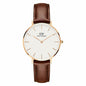 [DANIEL WELLINGTON] ダニエルウェリントン 腕時計 Petite St Mawes 32mm DW00100175 ＜ レディース おしゃれ ブランド 革 プレゼント 人気 かわいい シンプル 彼女 ＞