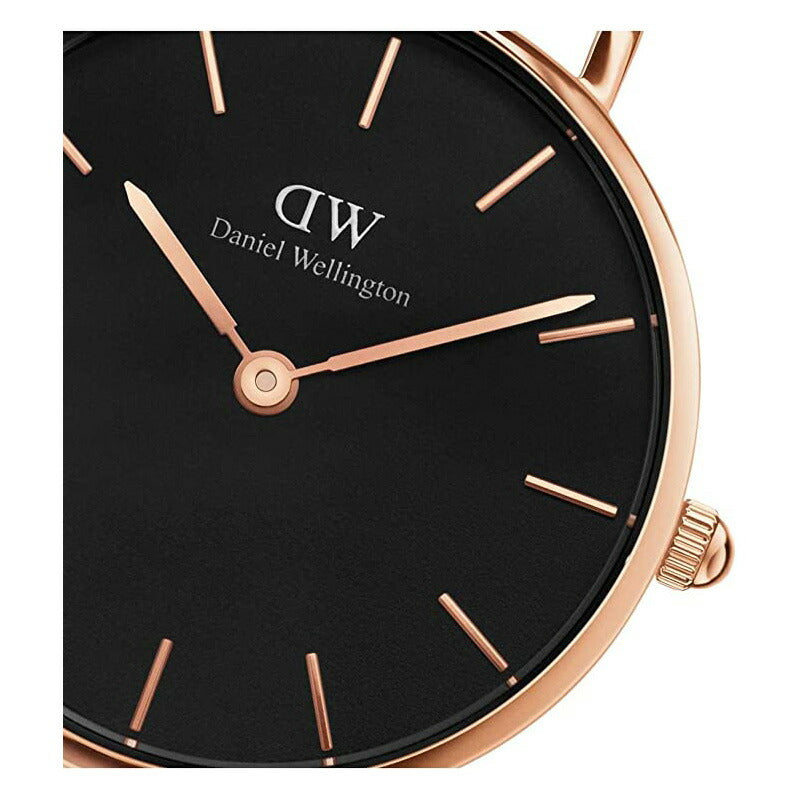 [DANIEL WELLINGTON] ダニエルウェリントン 腕時計 Petite Cornwall Black 28mm DW00100247 ＜ レディース おしゃれ ブラック プレゼント シンプル カジュアル 女性 ＞