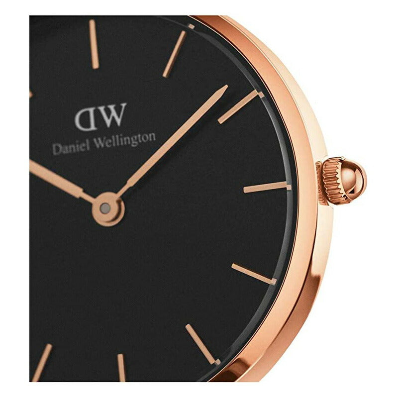 [DANIEL WELLINGTON] ダニエルウェリントン 腕時計 Petite Cornwall Black 28mm DW00100247 ＜ レディース おしゃれ ブラック プレゼント シンプル カジュアル 女性 ＞