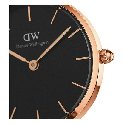 [DANIEL WELLINGTON] ダニエルウェリントン 腕時計 Petite Cornwall Black 28mm DW00100247 ＜ レディース おしゃれ ブラック プレゼント シンプル カジュアル 女性 ＞