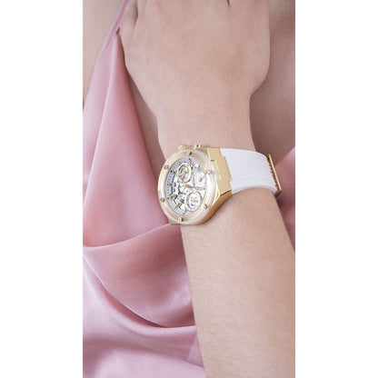 [GUESS] ゲス 腕時計 GW0409L2 ＜ レディース 39mm ホワイト ゴールド ＞