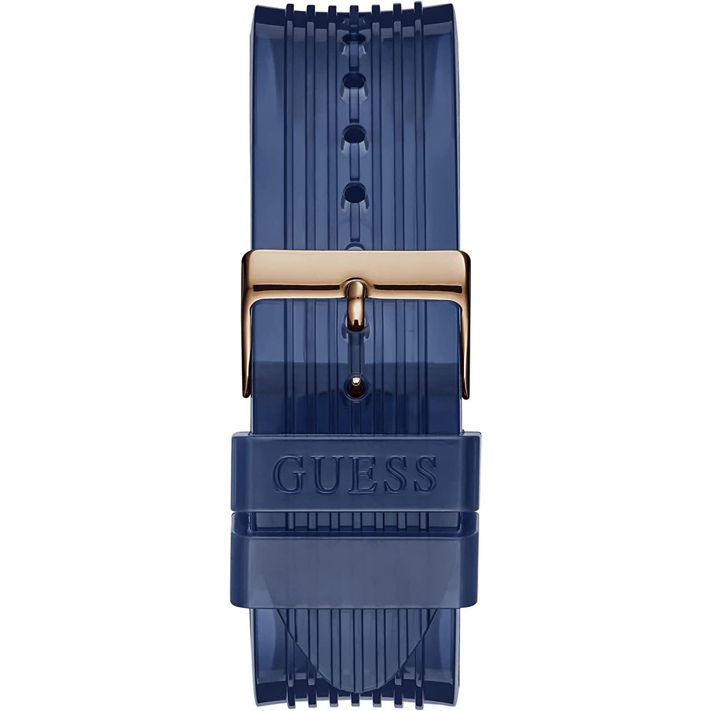 [GUESS] ゲス 腕時計 GW0425G3 ＜ メンズ 46mm ブルー ゴールド シリコン ＞