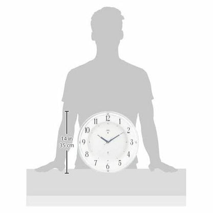 [SEIKO EMBLEM] セイコーエンブレム 掛時計 HS546S ＜ セイコー クロック インテリア 電波クロック 華やかなアクセントとして住空間に映えるモダンデザインクロック ＞