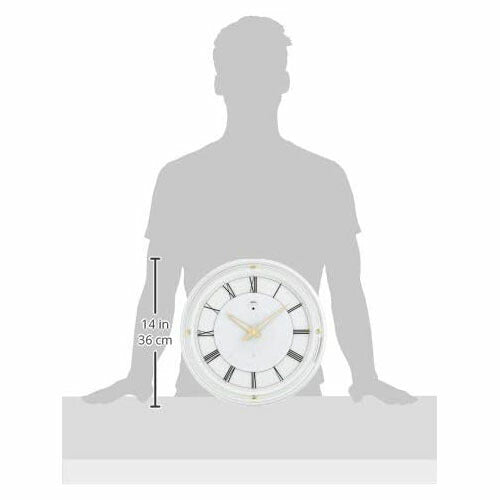 [SEIKO EMBLEM] セイコーエンブレム 掛時計 HS550W ＜ セイコー クロック インテリア 電波クロック ＞