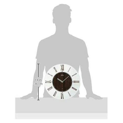 [SEIKO EMBLEM] セイコーエムブレム 掛時計 HS560B ＜ スケルトンスタイルのどこまでも開放的なデザイン 茶木地 電波 アナログ ＞