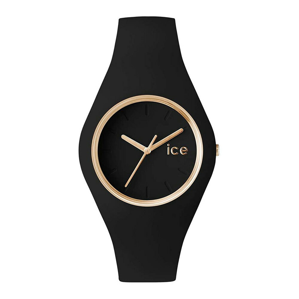 [ICE-WATCH] アイスウォッチ 腕時計 ICE glam アイスグラム ミディアム ICE.GL.BK.U.S ＜ レディース メンズ 男女兼用 ユニセックス ブラック ＞