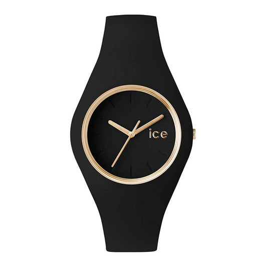 [ICE-WATCH] アイスウォッチ 腕時計 ICE glam アイスグラム ミディアム ICE.GL.BK.U.S ＜ レディース メンズ 男女兼用 ユニセックス ブラック ＞
