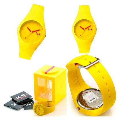 [ICE-WATCH] アイスウォッチ 腕時計 ICE Ora アイスオラ クオーツ ICE.NYW.U.S.15 ＜ ネオンイエロー ユニセックス 10気圧防水 シリコンラバーベルトウォッチ ＞