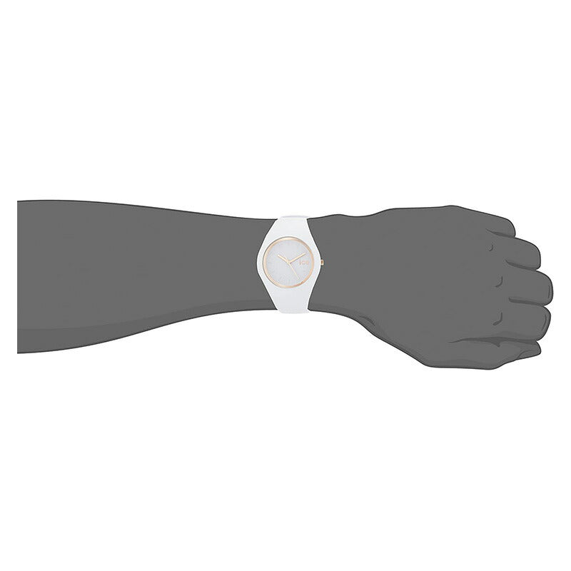 [ICE-WATCH] アイスウォッチ 腕時計 ICE glam アイスグラム ICE.GL.WRG.U.S.14 000978 ＜ ユニセックス ホワイト ローズゴールド ＞