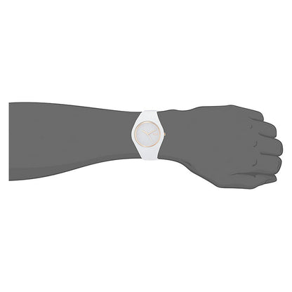 [ICE-WATCH] アイスウォッチ 腕時計 ICE glam アイスグラム ICE.GL.WRG.U.S.14 000978 ＜ ユニセックス ホワイト ローズゴールド ＞