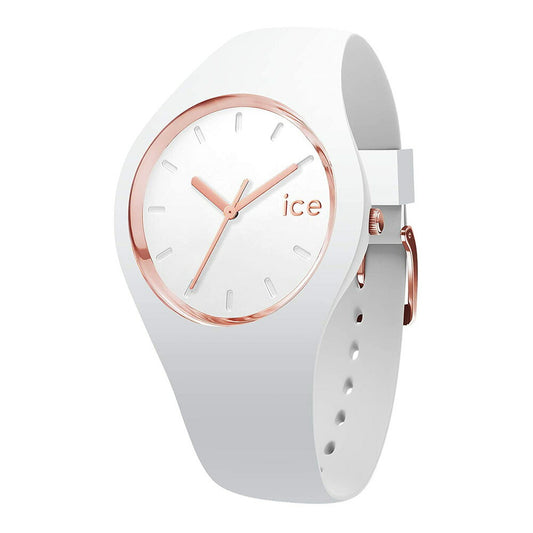[ICE-WATCH] アイスウォッチ 腕時計 ICE glam アイスグラム ICE.GL.WRG.U.S.14 000978 ＜ ユニセックス ホワイト ローズゴールド ＞