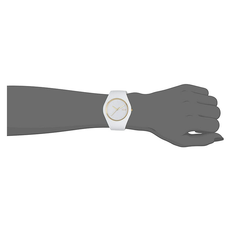 [ICE-WATCH] アイスウォッチ 腕時計 ICE glam アイスグラム ICE.GL.WE.U.S 001630 ＜ ユニセックス ホワイト ＞