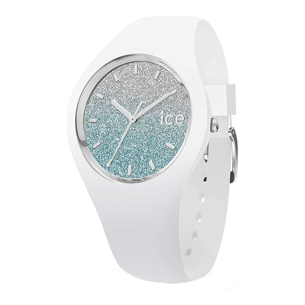 [ICE-WATCH] アイスウォッチ 腕時計 ICE lo アイスロー スモール 013425 ＜ レディース 34mm ホワイト ブルー ＞
