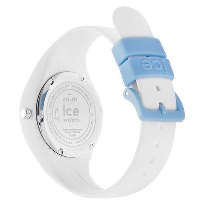 [ICE-WATCH] アイスウォッチ 腕時計 ICE Ola Kids アイスオラキッズ コットン ホワイト スモール 014425 ＜ レディース キッズ ホワイト ブルー ＞