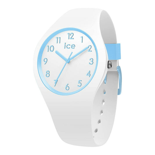 [ICE-WATCH] アイスウォッチ 腕時計 ICE Ola Kids アイスオラキッズ コットン ホワイト スモール 014425 ＜ レディース キッズ ホワイト ブルー ＞