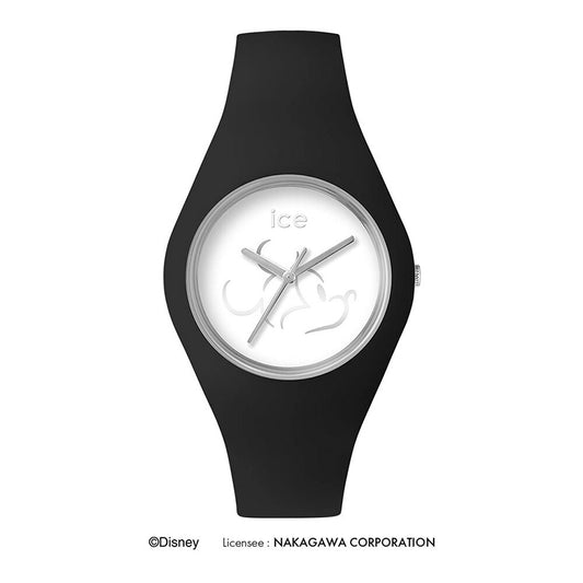 [ICE-WATCH] アイスウォッチ 腕時計 ICE Disney アイスディズニー Mr. & Ms. Mickey ミディアム 015220 ＜ ブラック ＞