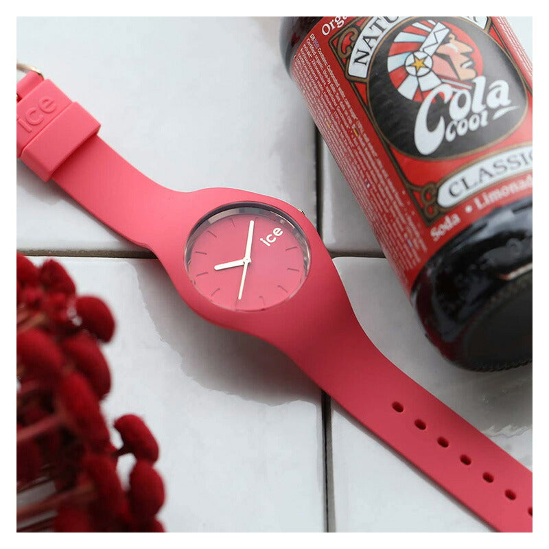 [ICE-WATCH] アイスウォッチ 腕時計 ICE glam colour アイスグラムカラー ラズベリー ミディアム 015335 ＜ レディース メンズ 男女兼用 ユニセックス ＞