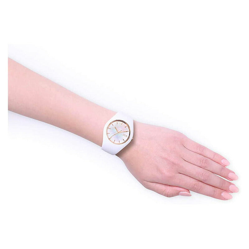 [ICE-WATCH] アイスウォッチ 腕時計 ICE pearl アイスパール ホワイト ミディアム 016936 ＜ レディース メンズ 男女兼用 ユニセックス ＞