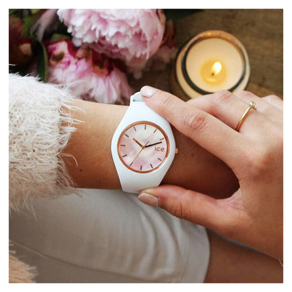 [ICE-WATCH] アイスウォッチ 腕時計 ICE pearl アイスパール ホワイト ミディアム 016936 ＜ レディース メンズ 男女兼用 ユニセックス ＞