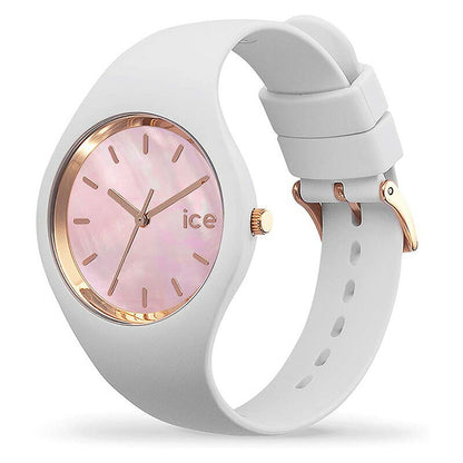 [ICE-WATCH] アイスウォッチ 腕時計 ICE pearl アイスパール ホワイト ピンク スモール 016939 ＜ レディース ＞