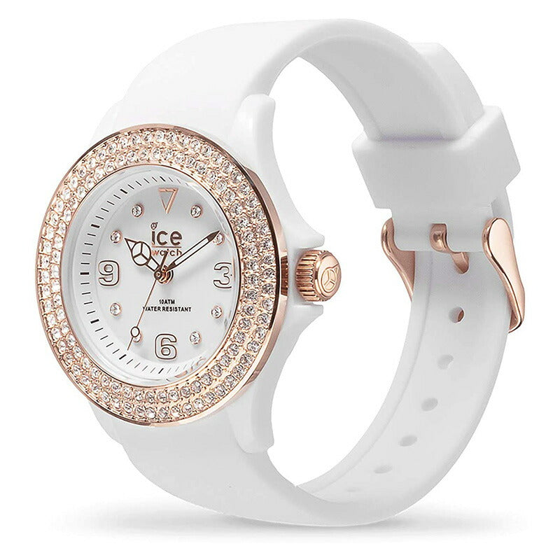 [ICE-WATCH] アイスウォッチ 腕時計 ICE star アイススター ホワイト ローズゴールド スムーズ スモール 017232 ＜ レディース ＞