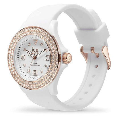 [ICE-WATCH] アイスウォッチ 腕時計 ICE star アイススター ホワイト ローズゴールド スムーズ スモール 017232 ＜ レディース ＞