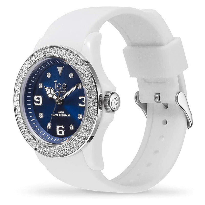 [ICE-WATCH] アイスウォッチ 腕時計 ICE star アイススター ホワイト ディープブルー スムーズ スモール 017234 ＜ レディース ＞