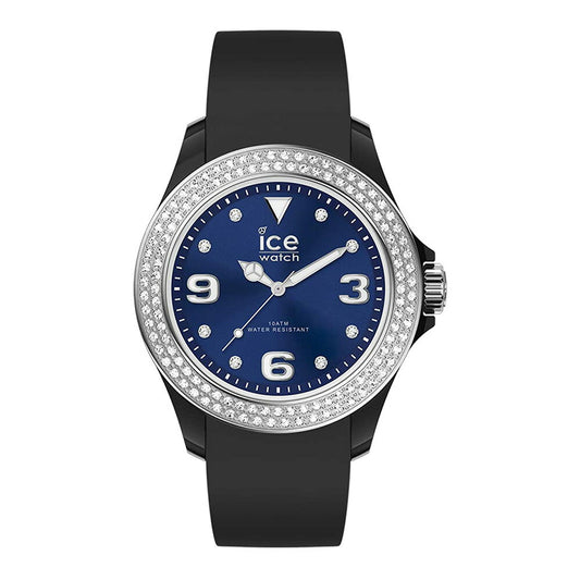 [ICE-WATCH] アイスウォッチ 腕時計 ICE star アイススター ブラック ディープブルー スムーズ スモール 017236 ＜ レディース ＞