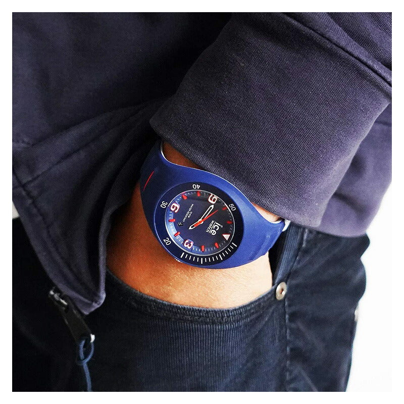 [ICE-WATCH] アイスウォッチ 腕時計 Pierre Leclercq ピエールルクレ ダークブルー ミディアム 017600 ＜ レディース メンズ 男女兼用 ユニセックス ＞