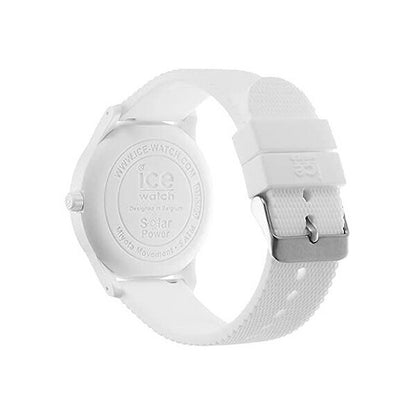 [ICE-WATCH] アイスウォッチ 腕時計 ICE solar power アイスソーラーパワー ポーラー メッシュストラップ ミディアム 018390 ＜ レディース メンズ 男女兼用 ユニセックス ホワイト 太陽電池 ＞