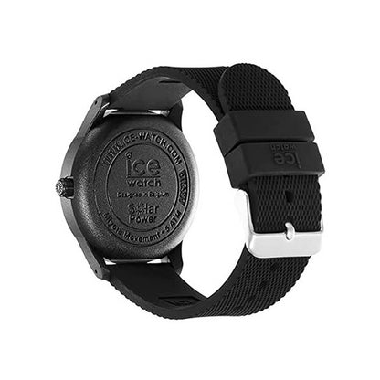 [ICE-WATCH] アイスウォッチ 腕時計 ICE solar power アイスソーラーパワー ムーン メッシュストラップ ミディアム 018391 ＜ レディース メンズ 男女兼用 ユニセックス ブラック 太陽電池 ＞