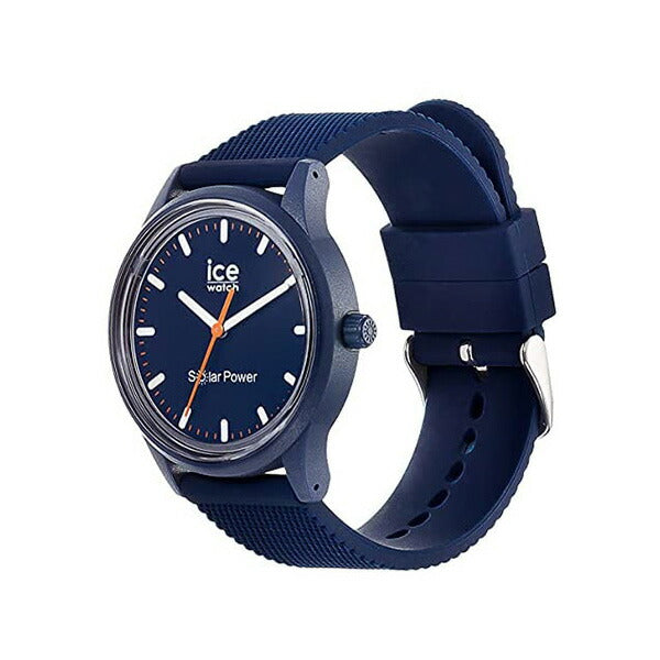 [ICE-WATCH] アイスウォッチ 腕時計 ICE solar power アイスソーラーパワー アトランティック メッシュストラップ ミディアム 018393 ＜ レディース メンズ 男女兼用 ユニセックス ネイビー 太陽電池 ＞