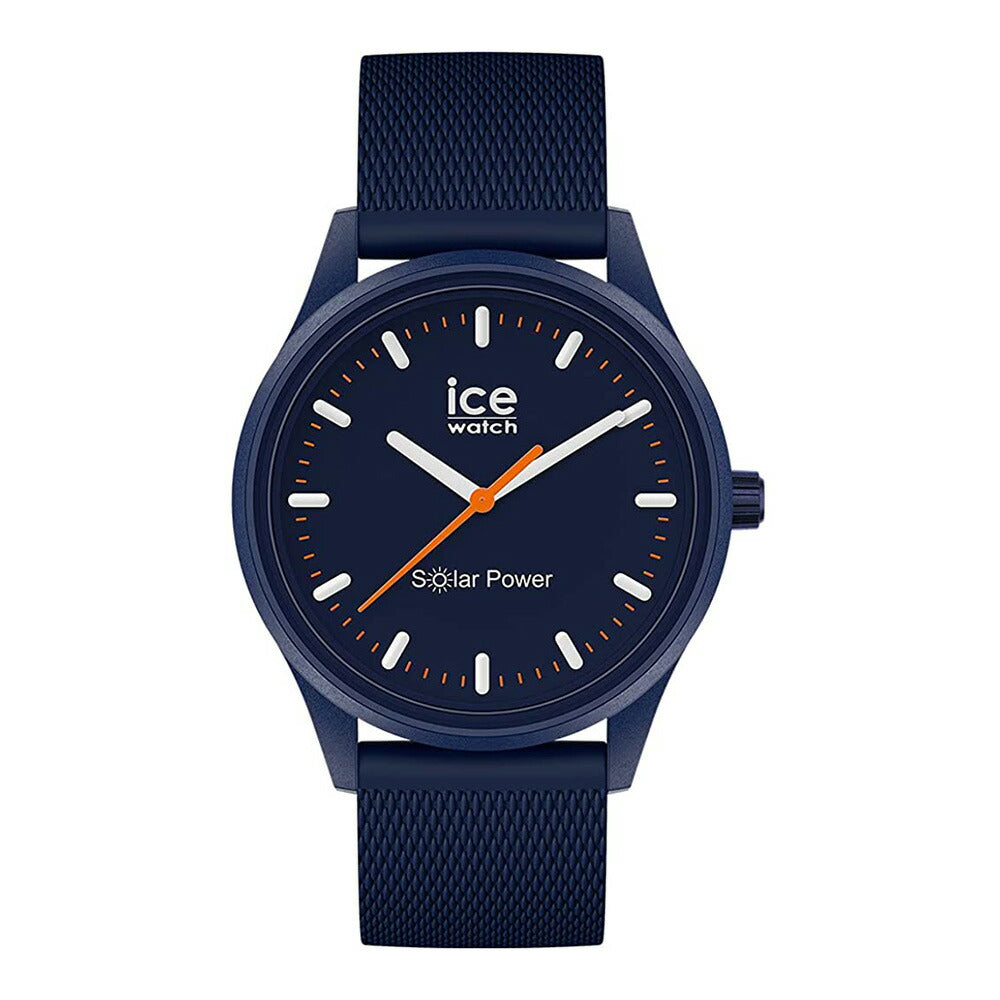 [ICE-WATCH] アイスウォッチ 腕時計 ICE solar power アイスソーラーパワー アトランティック メッシュストラップ ミディアム 018393 ＜ レディース メンズ 男女兼用 ユニセックス ネイビー 太陽電池 ＞