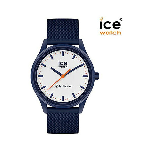 [ICE-WATCH] アイスウォッチ 腕時計 ICE solar power アイスソーラーパワー パシフィック メッシュストラップ ミディアム 018394 ＜ レディース メンズ 男女兼用 ユニセックス ネイビー 太陽電池 ＞