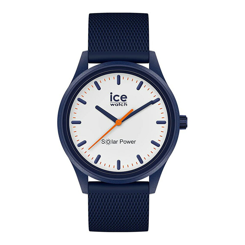 [ICE-WATCH] アイスウォッチ 腕時計 ICE solar power アイスソーラーパワー パシフィック メッシュストラップ ミディアム 018394 ＜ レディース メンズ 男女兼用 ユニセックス ネイビー 太陽電池 ＞