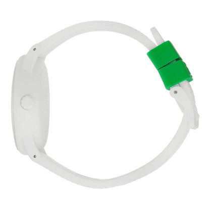 [ICE-WATCH] アイスウォッチ 腕時計 ICE solar power アイスソーラーパワー ネイチャーナンバーズ スモール 018739 ＜ ユニセックス レディース メンズ ホワイト 緑 グリーン 太陽電池 ＞