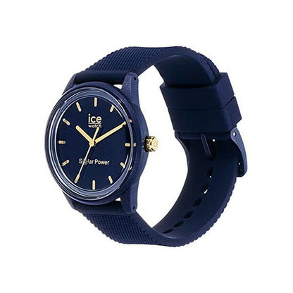 [ICE-WATCH] アイスウォッチ 腕時計 ICE solar power アイスソーラーパワー ネイビーゴールド スモール 018743 ＜ レディース クォーツ 太陽電池 ＞