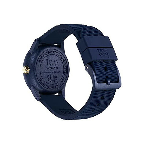 [ICE-WATCH] アイスウォッチ 腕時計 ICE solar power アイスソーラーパワー ネイビーゴールド スモール 018743 ＜ レディース クォーツ 太陽電池 ＞