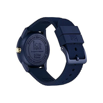 [ICE-WATCH] アイスウォッチ 腕時計 ICE solar power アイスソーラーパワー ネイビーゴールド スモール 018743 ＜ レディース クォーツ 太陽電池 ＞