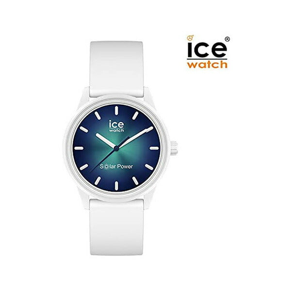 [ICE-WATCH] アイスウォッチ 腕時計 ICE solar power アイスソーラーパワー アビス スモール 019029 ＜ レディース ホワイト ネイビー 太陽電池 クォーツ ＞