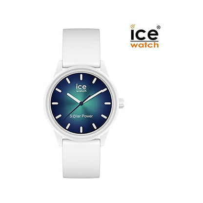 [ICE-WATCH] アイスウォッチ 腕時計 ICE solar power アイスソーラーパワー アビス スモール 019029 ＜ レディース ホワイト ネイビー 太陽電池 クォーツ ＞