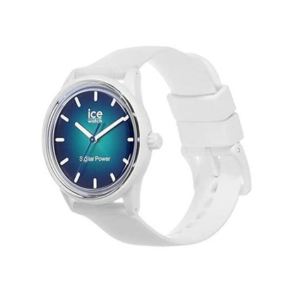 [ICE-WATCH] アイスウォッチ 腕時計 ICE solar power アイスソーラーパワー アビス スモール 019029 ＜ レディース ホワイト ネイビー 太陽電池 クォーツ ＞