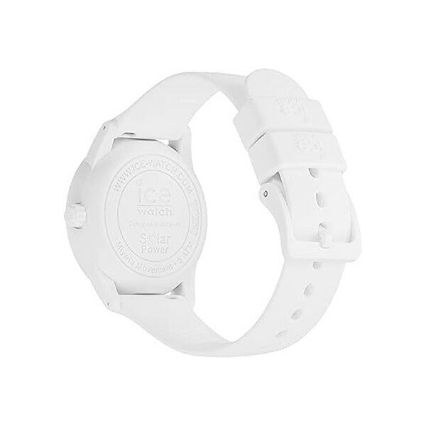[ICE-WATCH] アイスウォッチ 腕時計 ICE solar power アイスソーラーパワー アビス スモール 019029 ＜ レディース ホワイト ネイビー 太陽電池 クォーツ ＞