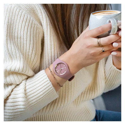 [ICE-WATCH] アイスウォッチ 腕時計 ICE glam brushed アイスグラム ブラッシュド フォールローズ スモール 019524 ＜ レディース ピンク ＞