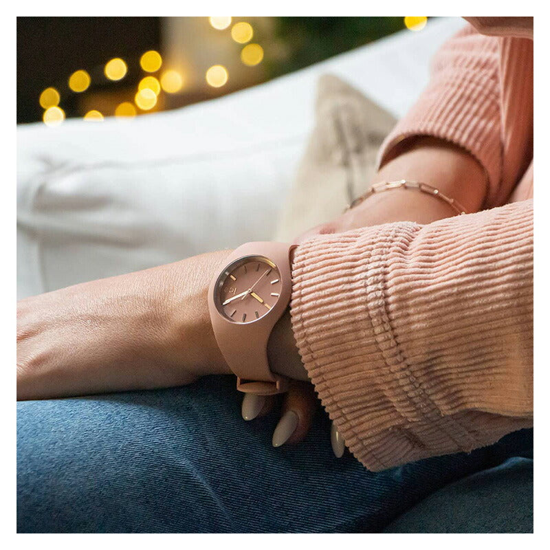 [ICE-WATCH] アイスウォッチ 腕時計 ICE glam brushed アイスグラム ブラッシュド クレー スモール 019525 ＜ レディース ＞