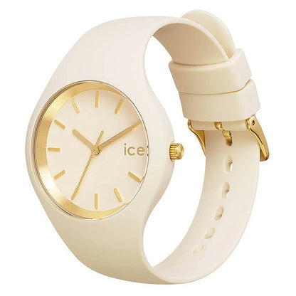 [ICE-WATCH] アイスウォッチ 腕時計 ICE glam brushed アイスグラム ブラッシュド アーモンドスキン スモール 019528 ＜ レディース アイボリー ＞